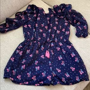 Girls romper with shoulder cut out ***